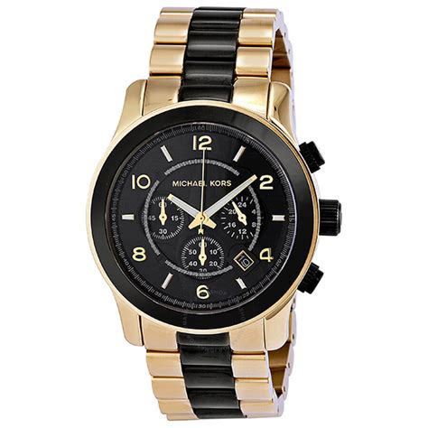 michael kors mk284m|michael kors chronograph black dial.